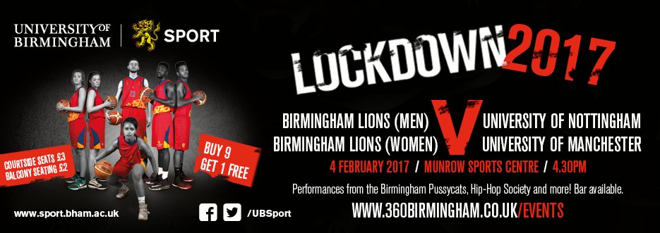 University of Birmingham Sport tweet media
