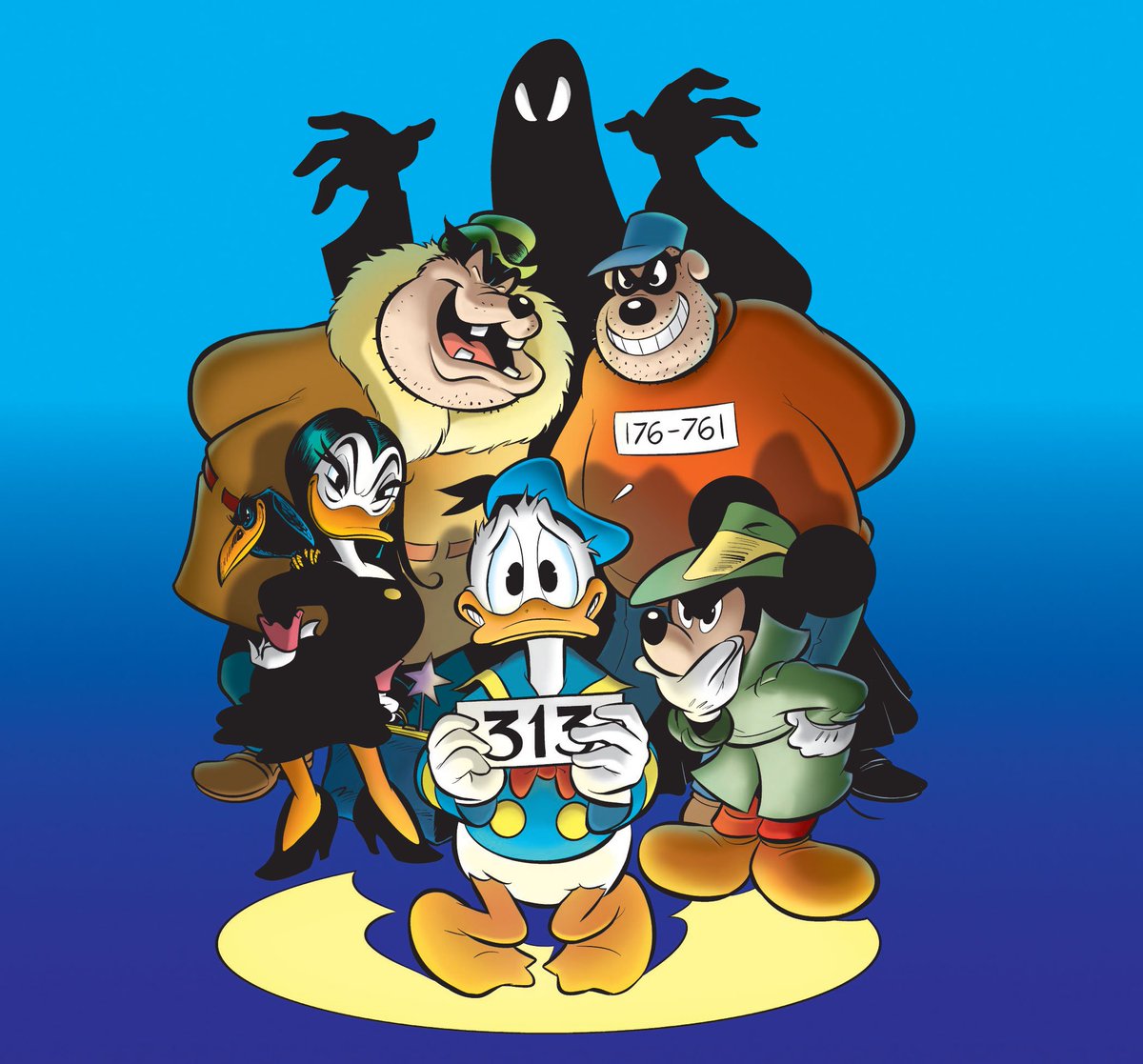 Zo, <a href="/DonaldDuckNL/">Donald Duck</a>, hoe verklaar je dit plaatje, hè? Heh! Heh! #schurken