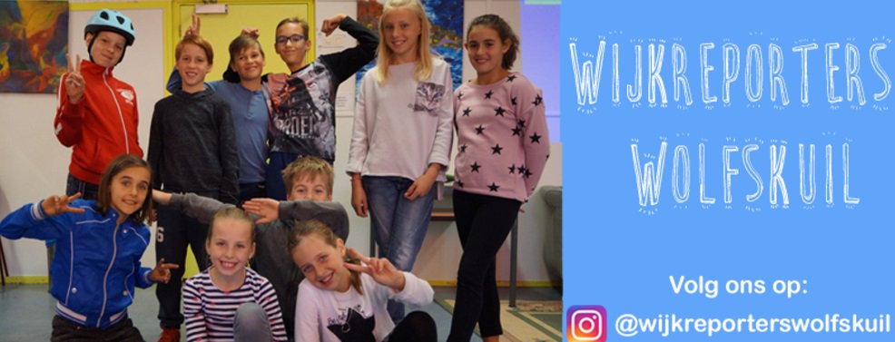 Wijkreporters Wolfskuil: kinderen (9-13) leggen wijkverhalen vast. 6 korte films.   #Beeldenwereld: ontmoeten/leren.
bit.ly/WijkreportersW…