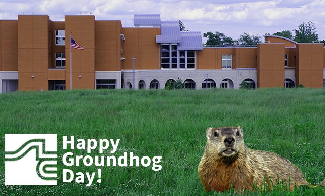 STLCCWildwood's tweet photo. Look who we spotted @STLCC #Wildwood. It's #groundhogday https://t.co/hxpKixKrFH