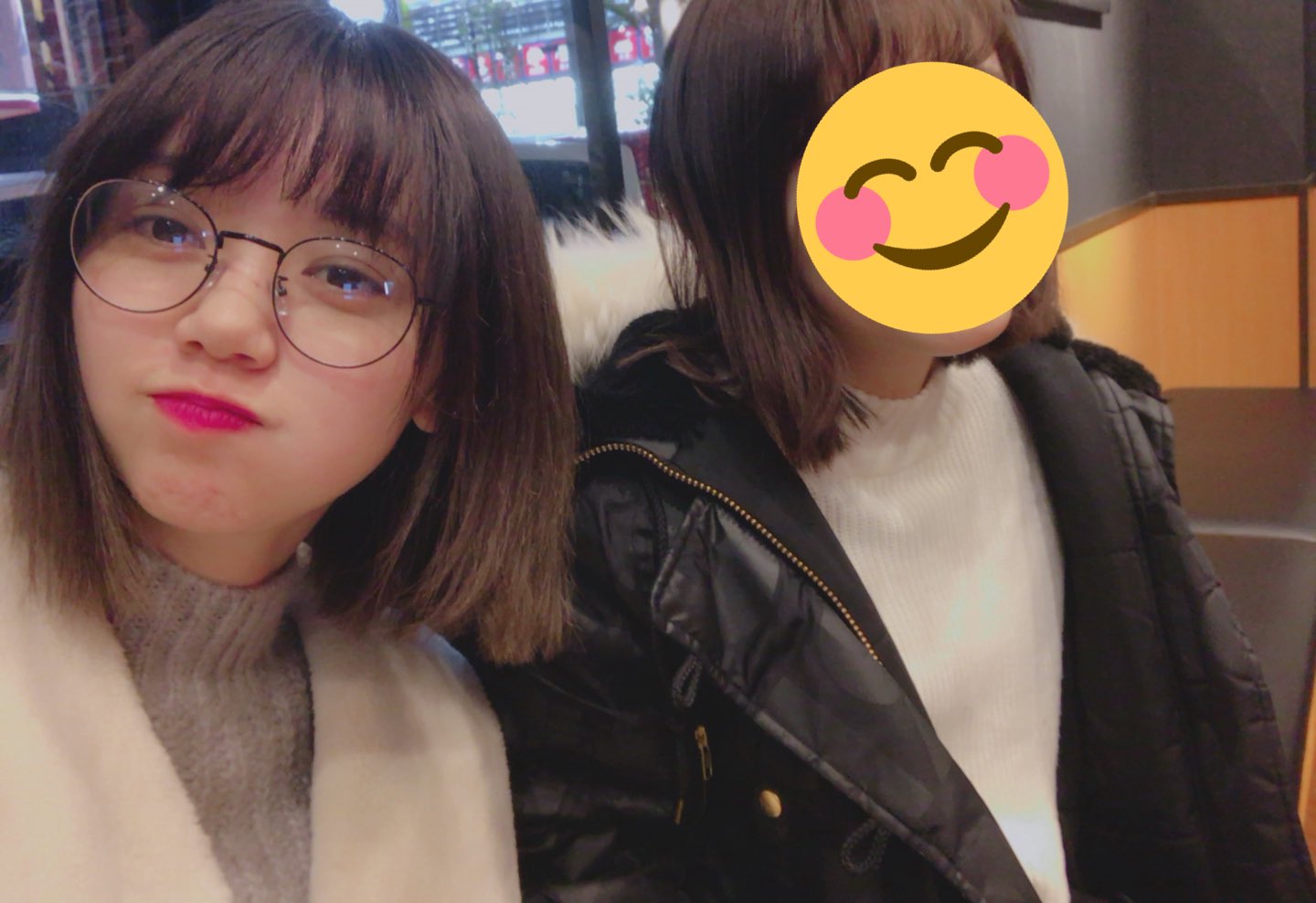 江野沢愛美 久しぶりに幼馴染に会えた 髪長かったのに久しぶりに会ったら 同じような髪型になってた 笑