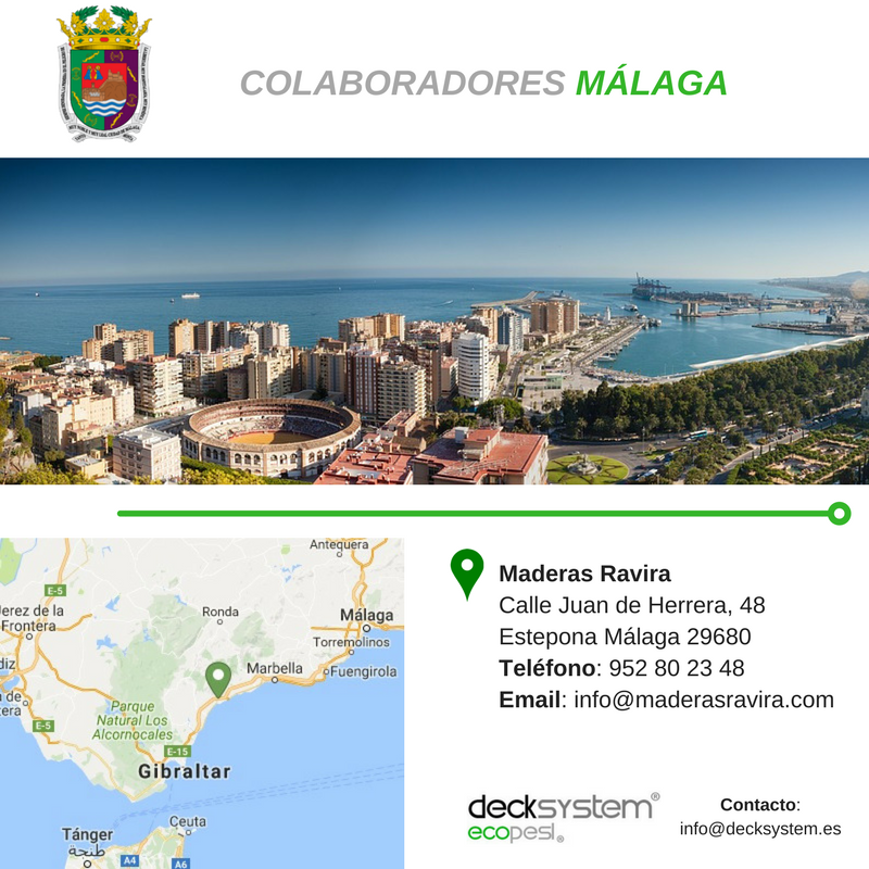decksystem's tweet photo. Si eres de #Málaga o tu empresa se sitúa cerca, puedes visitar @MaderasRavira, nuestro colaborador en Estepona ;). #composite #eco #wpc https://t.co/pXI6VlxjPj