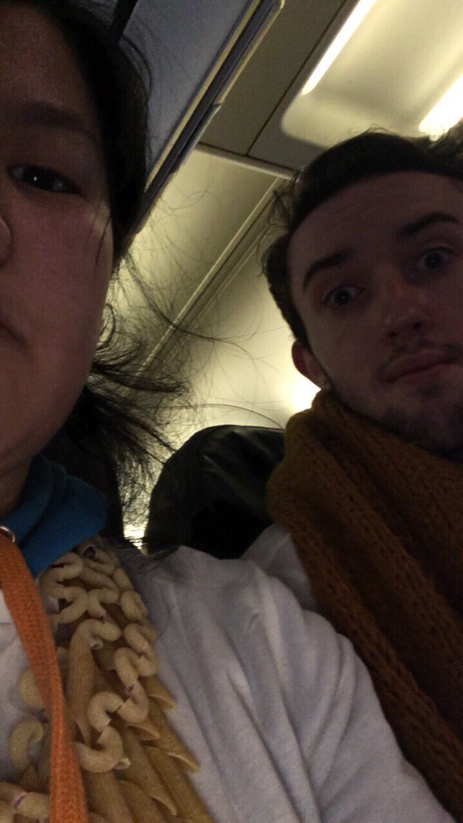 TeamPastaways's tweet photo. About to take off for London! If your in London and see two lost students please help us out! 

#BegBorrowStealDCU https://t.co/DPONIVleVB