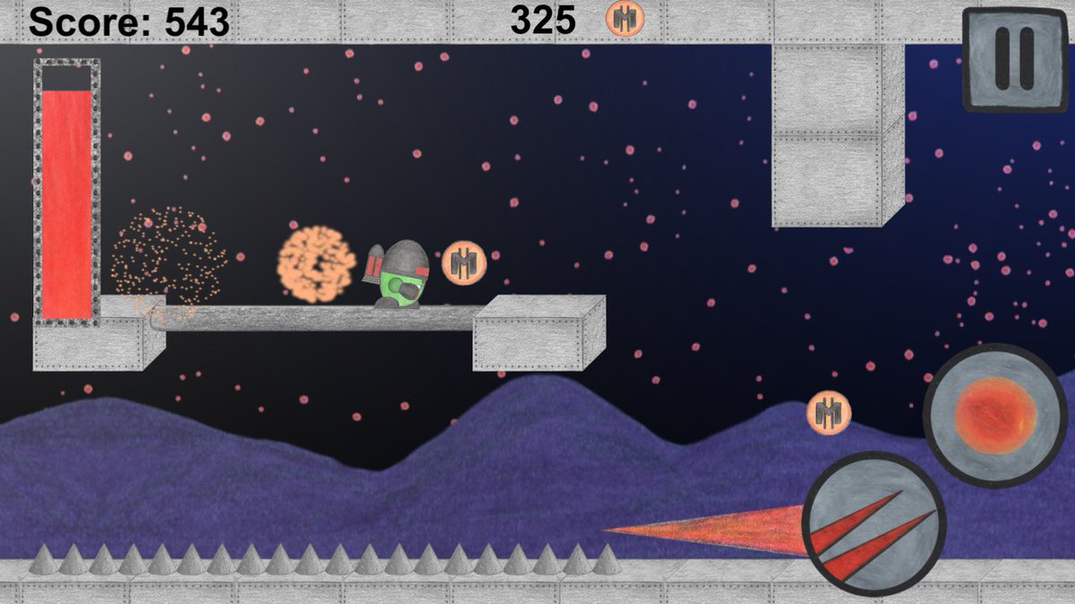 New look for Paper Rocket Man

#indiedev #gamedev #madewithunity