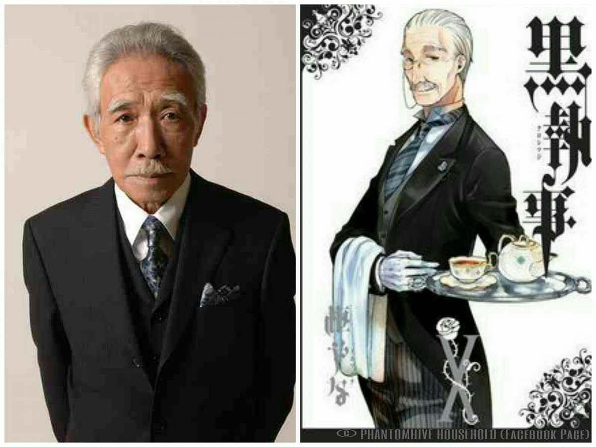 Black Butler English Voice Actors