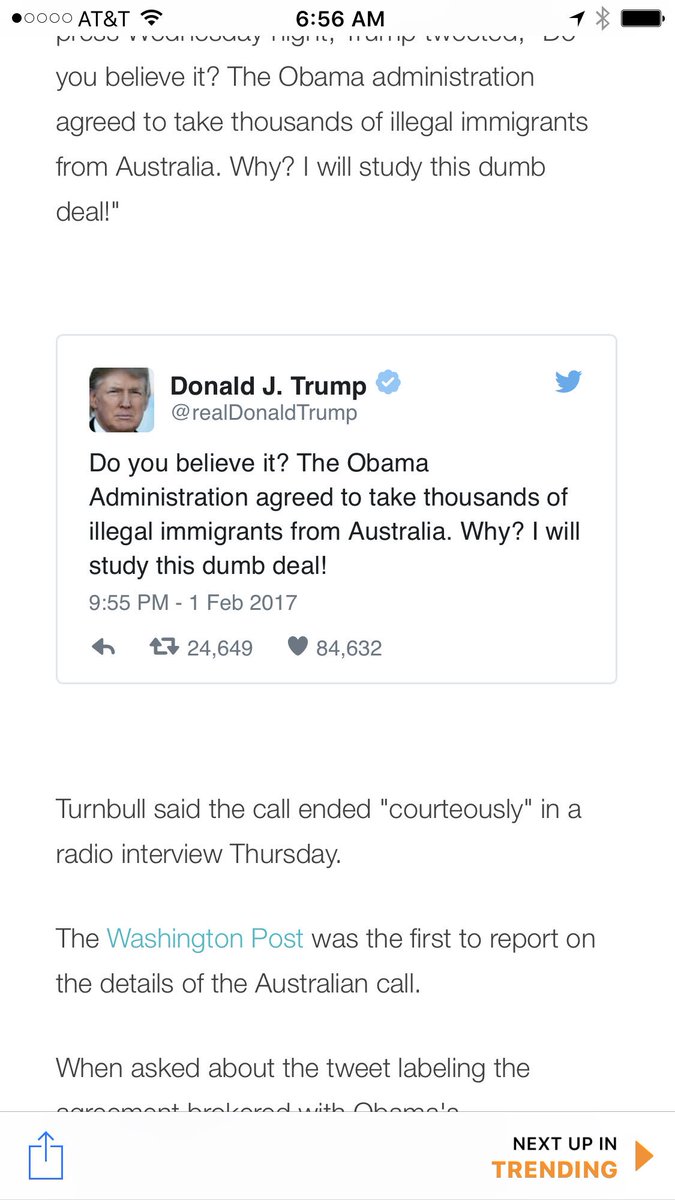 djlawrence928's tweet photo. @realDonaldTrump wth?!?!  Can we still have koala bears?!?!  Didn't know Australia was so dangerous.  Jesus dude! https://t.co/twMzlkVFLz