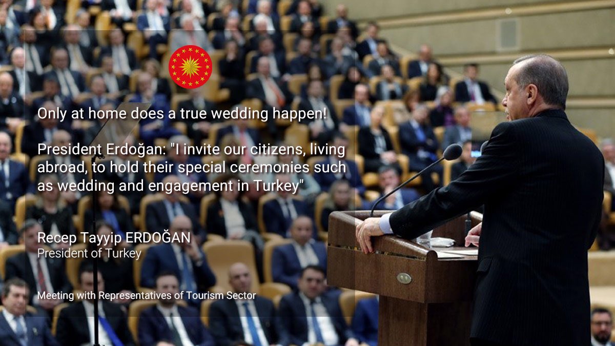 Only at home does a true wedding happen!