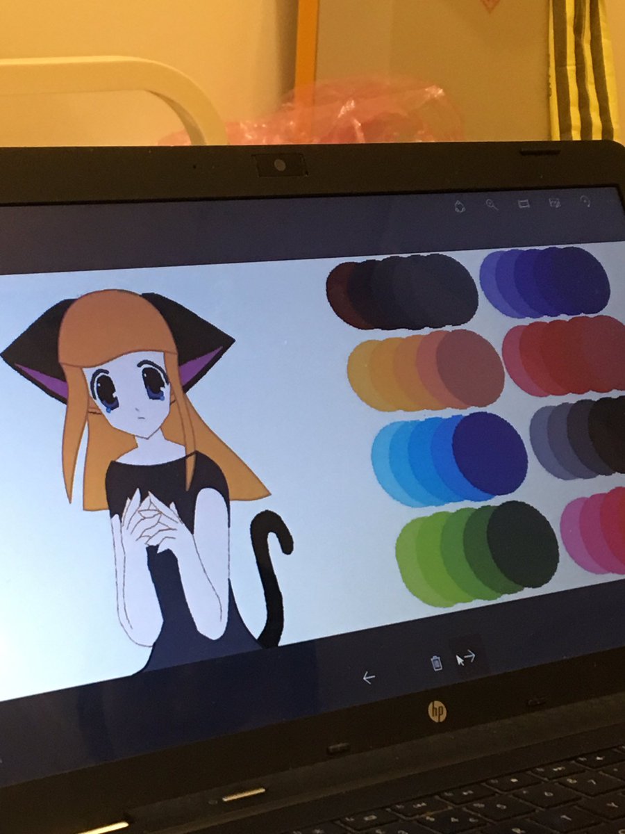 Watching <a href="/eeveegames2004/">mrs.eevee_kakiuchi</a> draw some awesome art #anime #Digital #CreativeSmartGirl #talent #drawing