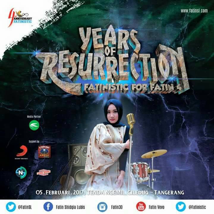 #JadwalFatin Minggu 5 Feb'17 <a href="/FatinSL/">Fatin Shidqia Lubis</a> Hadir di 4TH ANNIVERSARY FATINISTIC At Ciledug, More » bit.ly/2jCIYWu