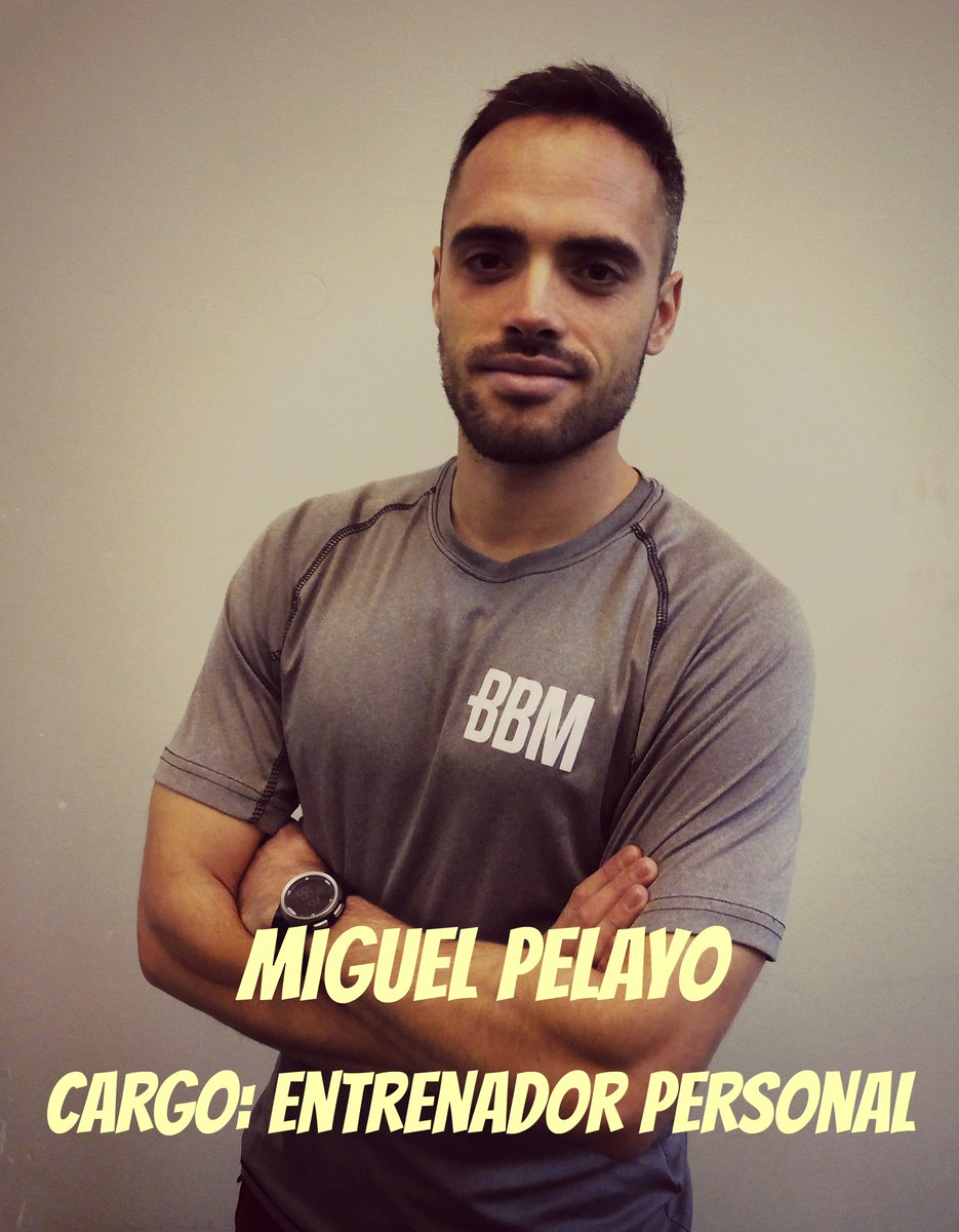 BenefitsBM's tweet photo. Conoc a nuestro equipo, este es ,@MiguelPelayoPT  entrenador personal en @BenefitsBM 

#BBM #personaltrainer #team #Madrid https://t.co/2KzJVVaAs1