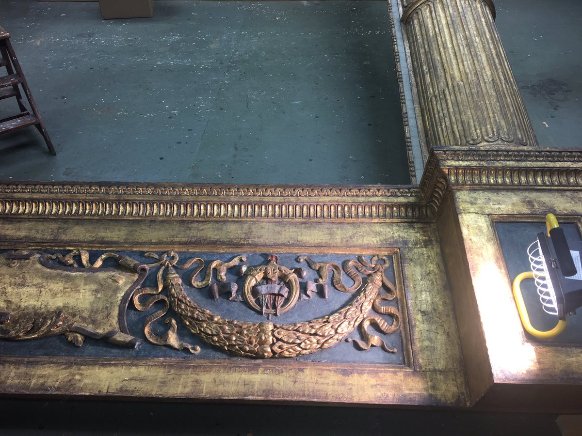 psframes's tweet image. Still working on the Sebastiano frame, we will soon have to let it go.