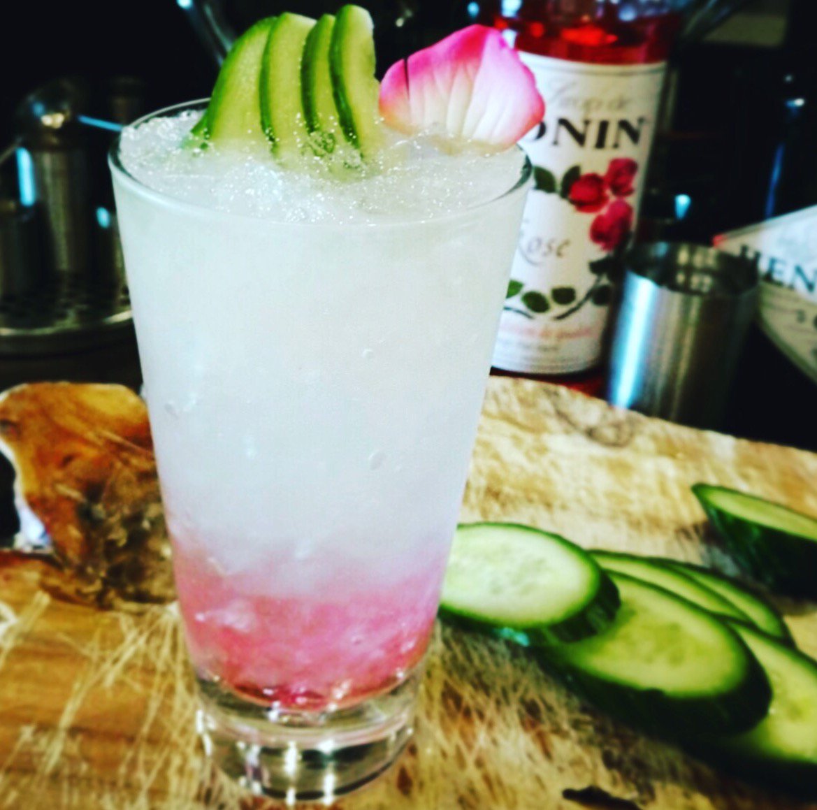 DalmahoyHotel's tweet photo. It's Rose & Cucumber Gin for our February cocktail of the month!
#mouthwatering #ginbased #bighoose https://t.co/HaVe5DcXa5