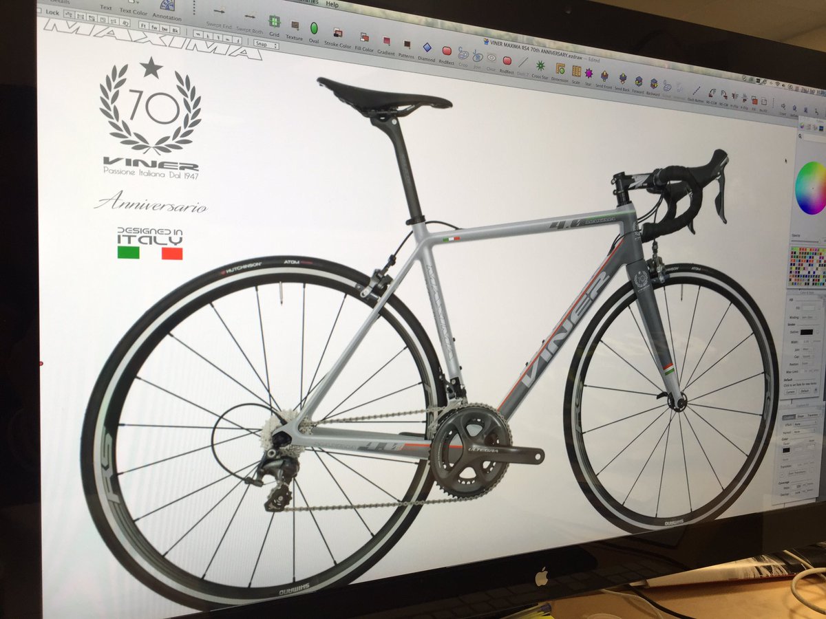 VINERBIKESITALY's tweet photo. Sneak peak 70th Anniversary Maxima RS4.0 #platinum #anniversary #newbike #bikeporn https://t.co/lCVyAfU5B3