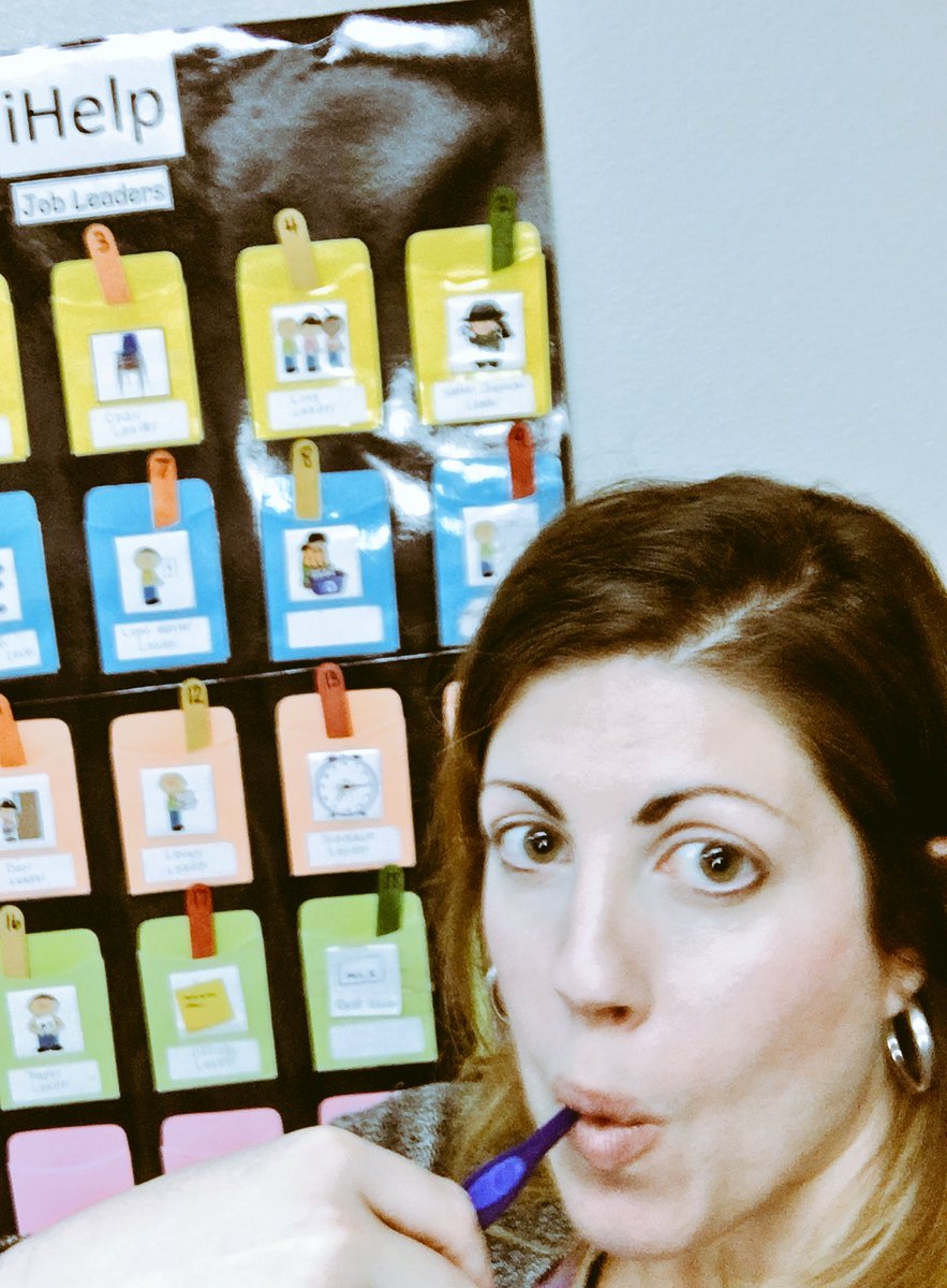kscubby's tweet photo. Procedural/How To: Students told steps to brush teeth. They LOL when missed important steps &amp; lacked details...Finally got it! @NISDMireles https://t.co/7SaMUvOXKr