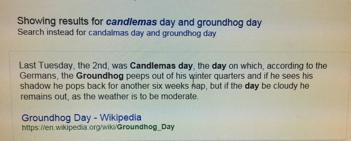 Longstocking_29's tweet photo. Yes, you really can thank the #germans for 6 more wks of winter #GroundhogDay #heininger https://t.co/XJ3jh29bAY