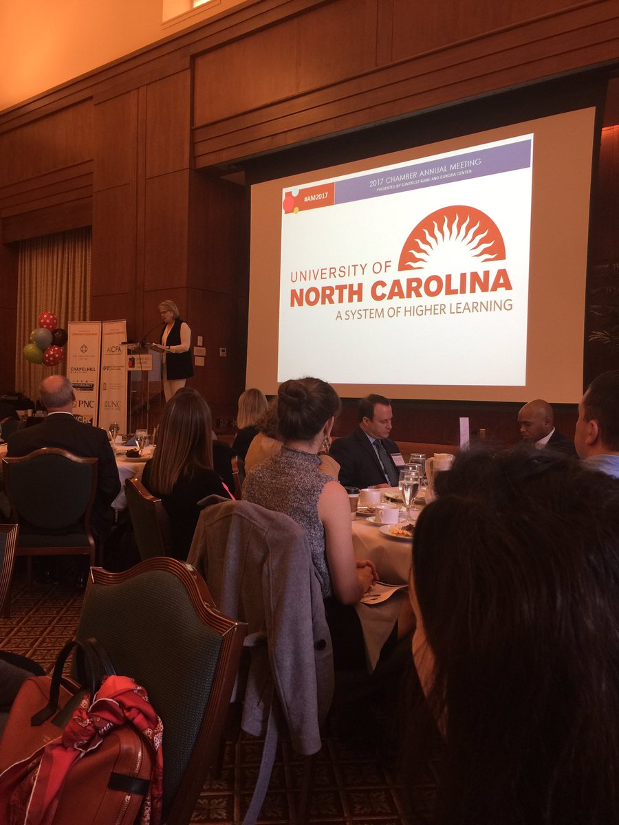 RTATriangle's tweet photo. "Orange" you glad that we have the UNC System of Higher Education in North Carolina @CarolinaChamber #am2016 https://t.co/Ru0LvaLHOa