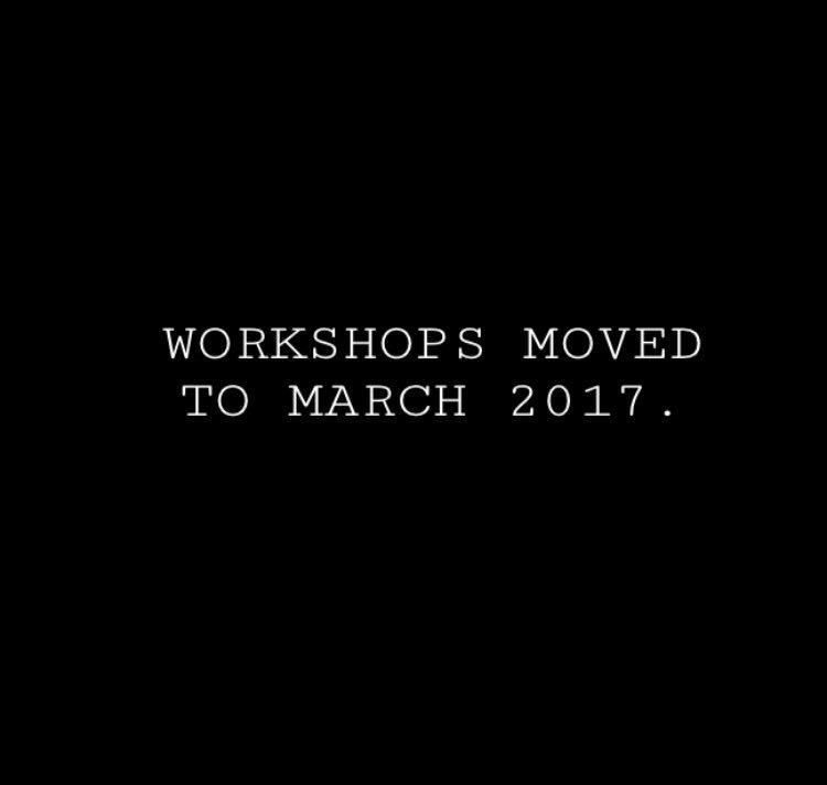 themodelabode's tweet image. Due to unforeseen circumstances we have had to move our first workshop to March 2017. We are working hard to bring you great content!
