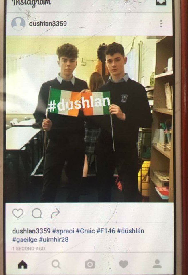 MariaMi36900166's tweet photo. #F146 #dúshlán #gaeilge #uimhir28 @CnaG https://t.co/QxKawMCnrm
