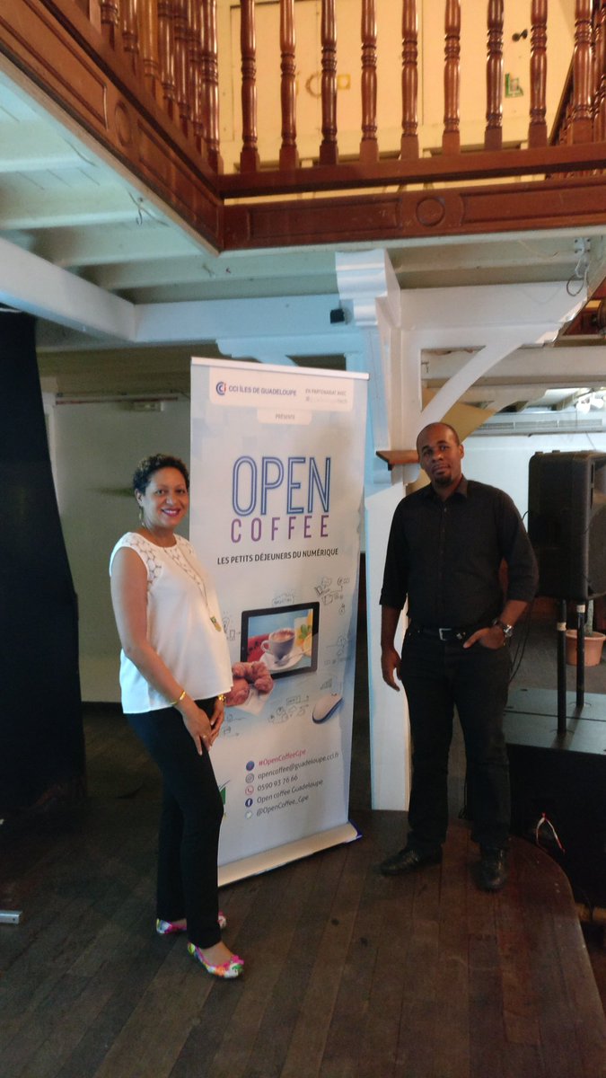 #OpenCoffee avec @CCIGuadeloupe @Albicep et @gwadalug