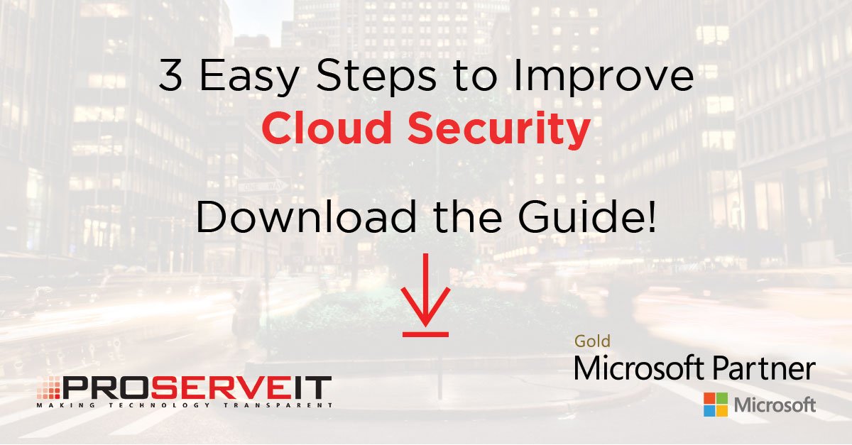 3 Easy Steps to Improve Your #Cloud #Security - Download the guide here: ow.ly/y4RT308AQbR