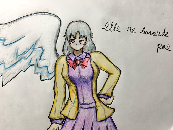 彼女は喋らない #深夜の真剣お絵描き60分一本勝負 