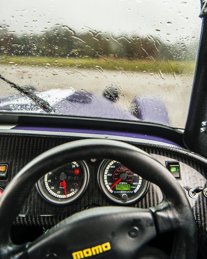 GFWilliams's tweet photo. London this evening, keep your eyes out for the purple @caterhamcarsltd #360R https://t.co/qJ85PPnD8b https://t.co/Rve55uJioW