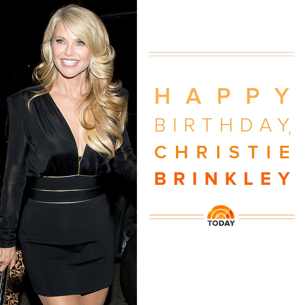 Happy birthday to the beautiful Christie Brinkley! 