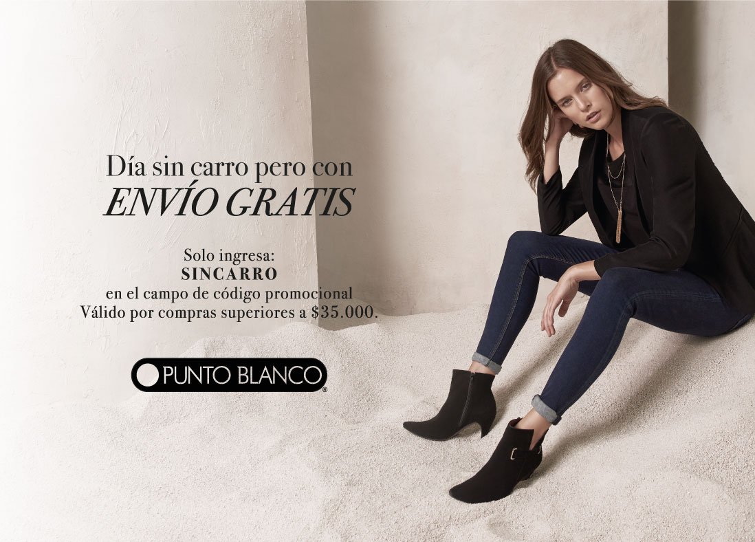 ¿Vives en Bogotá? Disfruta el #DiaSinCarroYSinMoto comprando desde casa. Válido solo hoy 2 de febrero. Aplica solo para Bogotá.