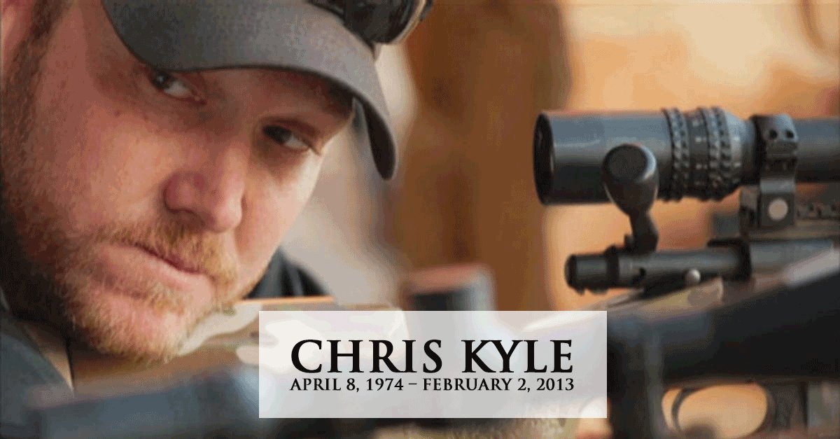 ConcernedVets's tweet photo. Four years ago we lost a true American hero. Today we honor the life and legacy of Chris Kyle. #ChrisKyleDay #RIPHero https://t.co/OTNDHMtnkX