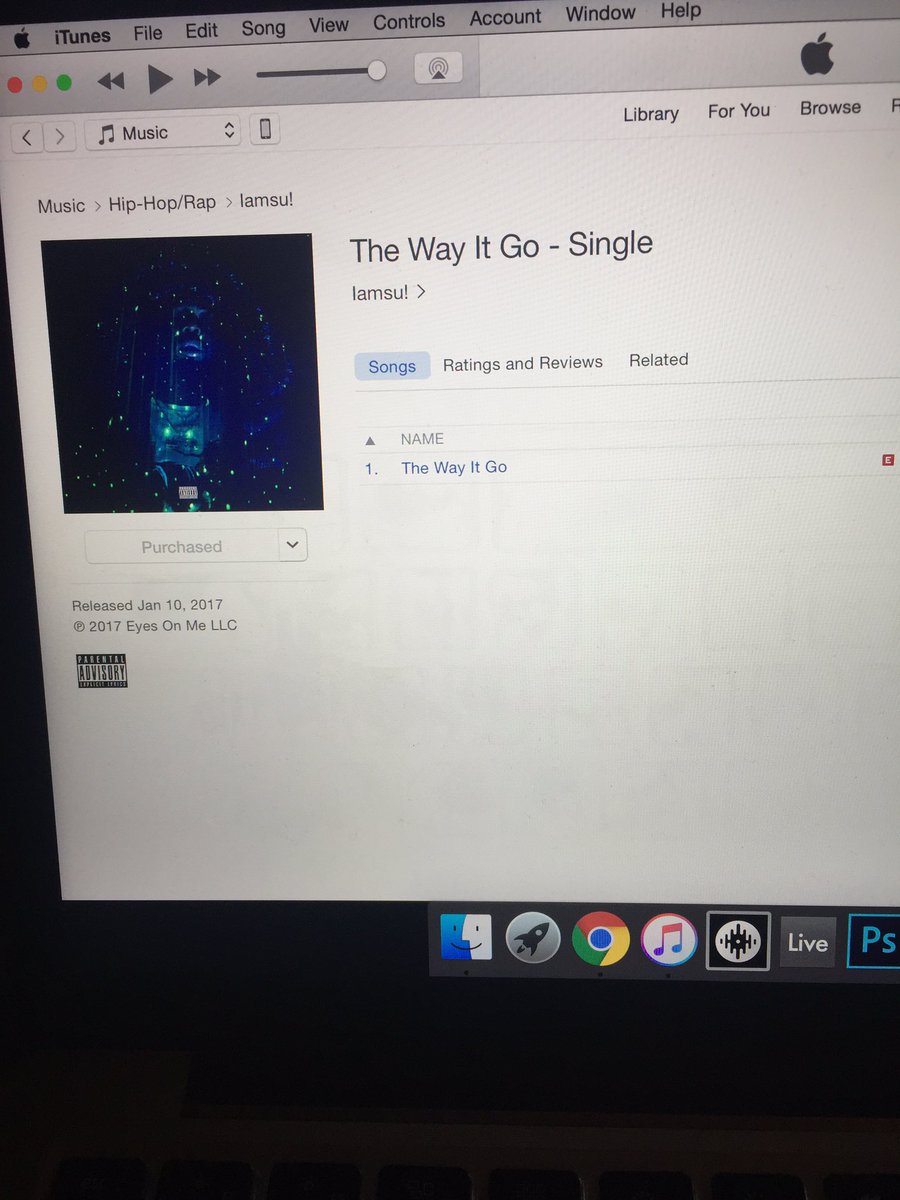 sonic_vibes's tweet photo. You know I just copped that new 🔥🔥🔥 from the boy @IAMSU #TheWayItGo https://t.co/1RkEEmOecT
