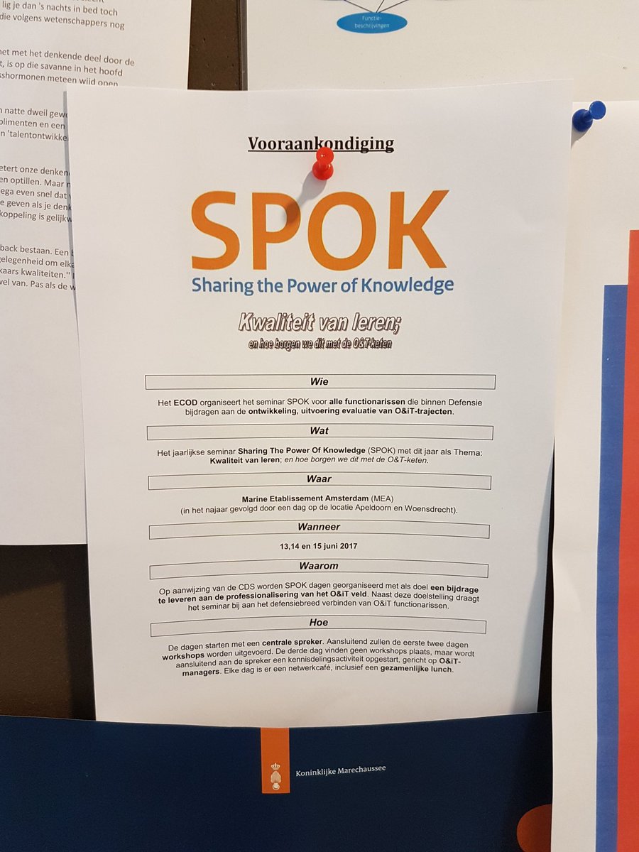 RobBongaerts's tweet photo. Tussen de loopbaangesprekken door de communicatie over #SPOK2017 @ECOD2013 opgestart. #Kennisdeling & #werken binnen @Defensie @marechaussee https://t.co/nlfeNxmEzD