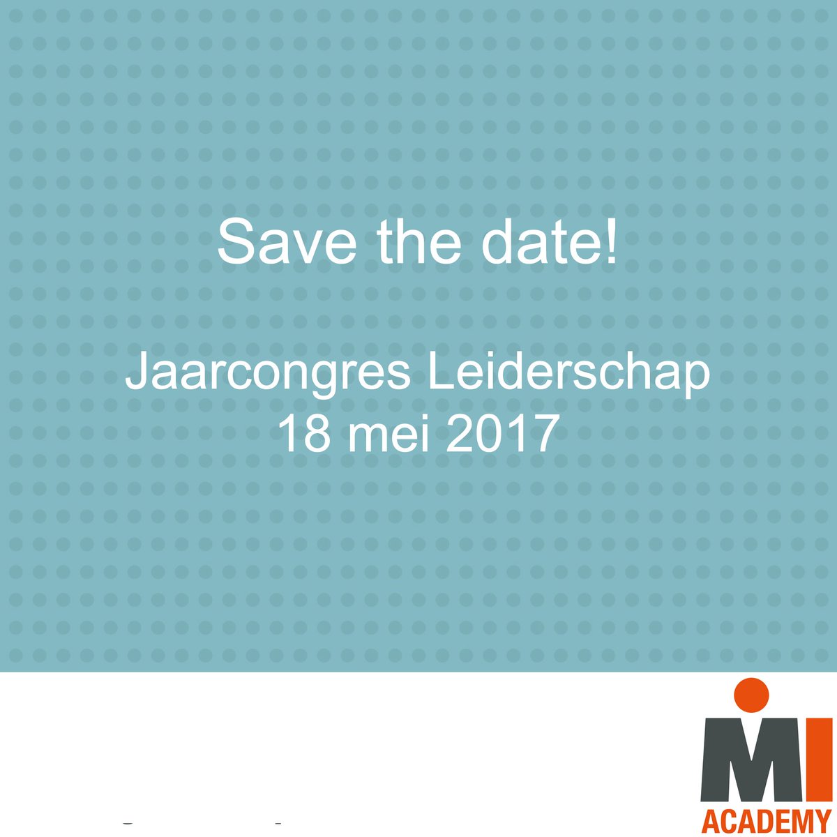 Jaarcongres Leiderschap: Leiders met lef maken het verschil. 18 mei in <a href="/JBU_MediaPlaza/">Jaarbeurs MediaPlaza</a> ow.ly/LVsJ308BR9h #jcleiderschap