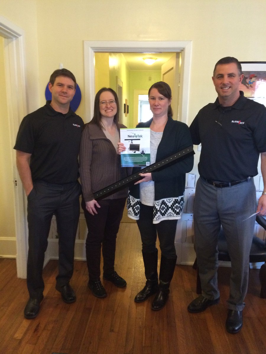 cac_lowndes's tweet photo. Thank you ELead for our new EMDR equipment! Seth Rountree, Damon Sefa Jennifer Lockhart, &amp; Allison Owen, LMFT, RPT https://t.co/kD93aI6IrT