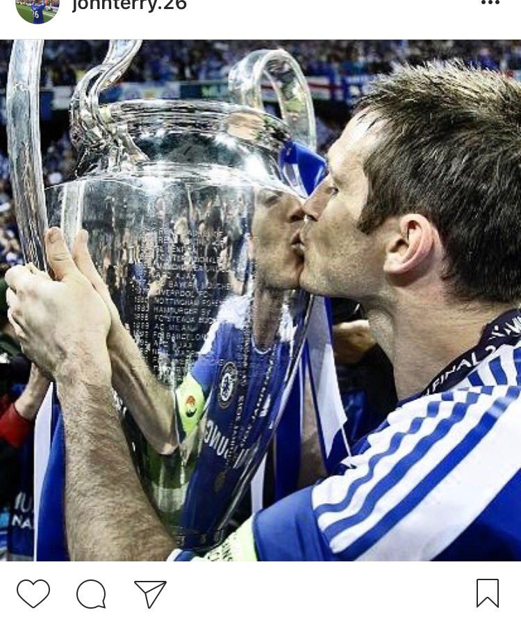 UberChelseaFC_'s tweet photo. John Terry's Instagram post about Frank Lampard. Wow. https://t.co/fCATgnxQLx