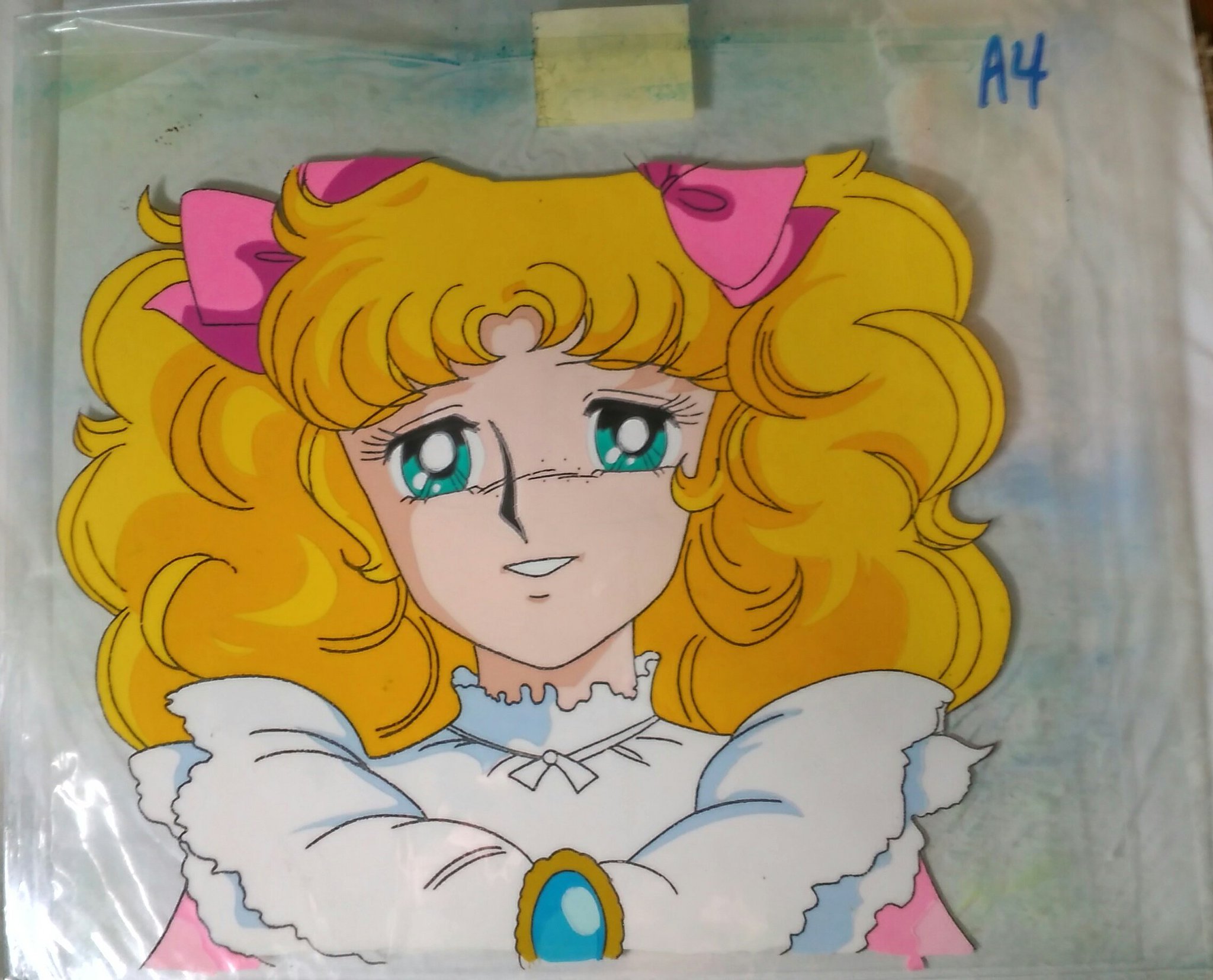 キャンディ・キャンディ セル画 キャンディ子供時代のシーン