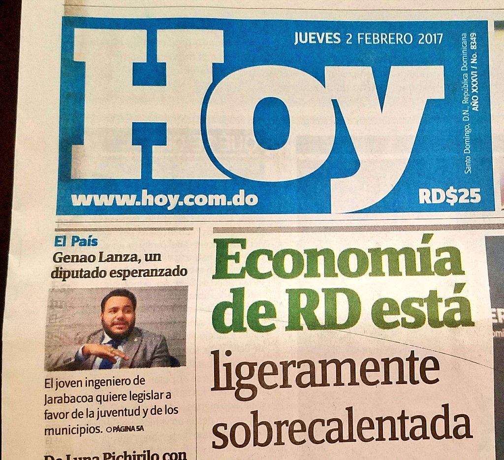 RogelioGenaoLz's tweet photo. Gracias al @PeriodicoHoy @Tania_Hoy por compartir nuestras propuestas https://t.co/IbBsyaEKrv