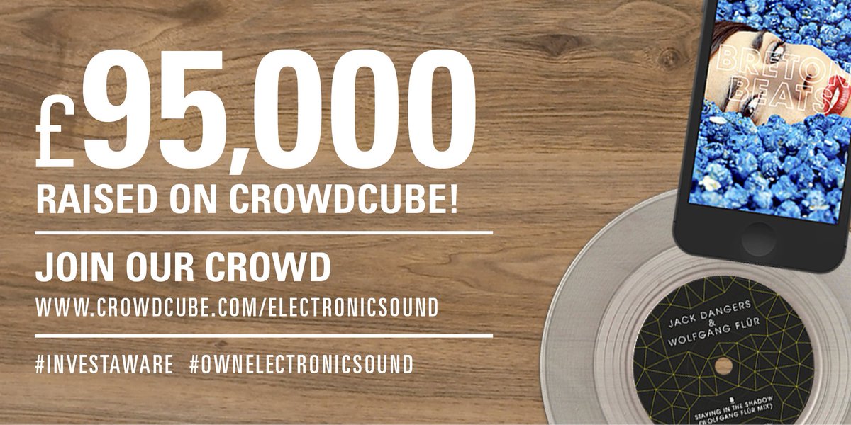 ElectronicMagUK's tweet photo. Wowzers! 95k! Join our crowd https://t.co/bl6BGA00Fe #InvestAware #OwnElectronicSound https://t.co/g7e4U34WH5