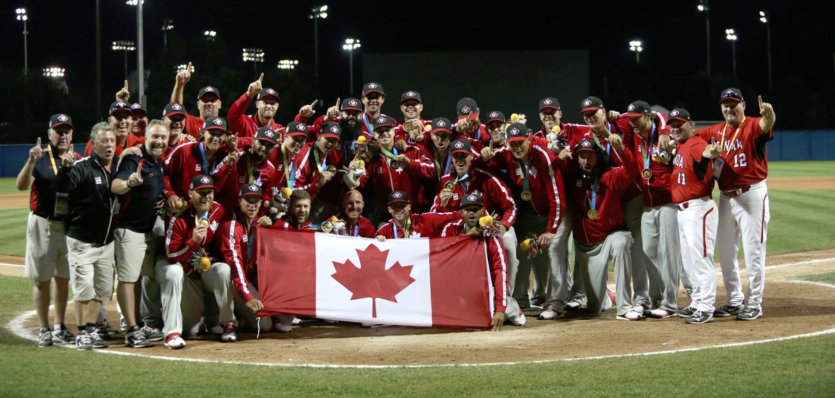 CDNBaseballHOF's tweet photo. Congratulations Team Canada 2015 coaches Ernie Whitt, Larry Walker, Denis Boucher, Stubby Clapp,Paul Quantrill,Greg Hamilton @baseballcanada https://t.co/LU4gWp4Gpg