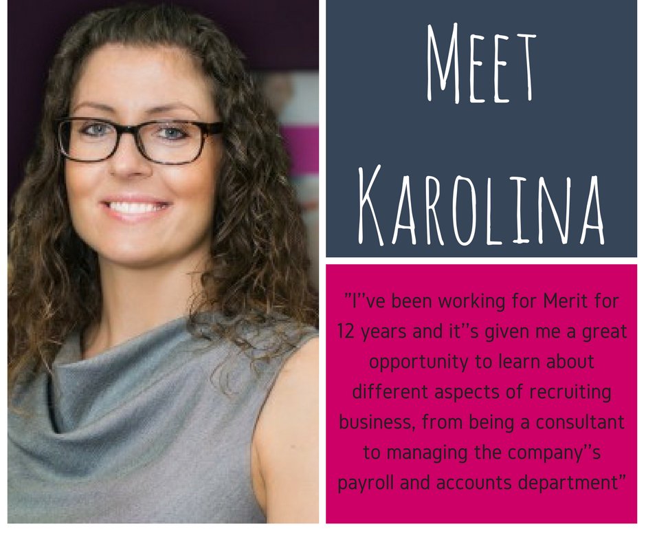 MeritEU's tweet photo. #MeetMerit It's time to meet Karolina, see what she has to say about working at Merit! https://t.co/gDNGaQioCg https://t.co/Q5kOGx8iYP