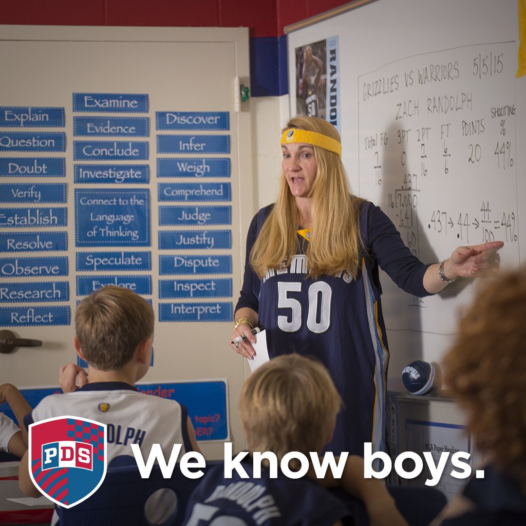 pdsmemphis's tweet photo. To develop a love of learning, boys need to learn using the things that they love. #LoveLearning #PDSknowsBoys #GrizzMath https://t.co/8q7YERsX8O