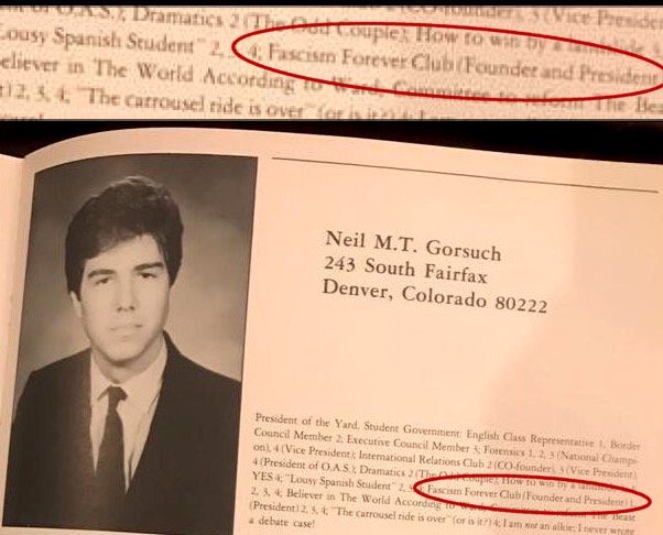 Fake News: No Fascism Forever Club at Gorsuch High School