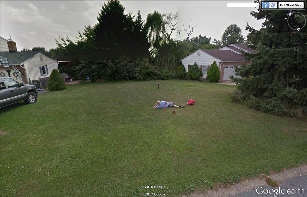 ReBuildInc's tweet image. When you see the Google Earth Truck, you MUST run and strike a pose! (This just so happens to be our job site)