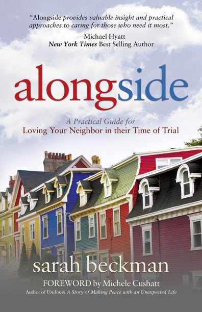 Hard to muster courage to walk alongside a friend in a trial. We don't line up with casseroles when we're afraid of what's behind the door.
