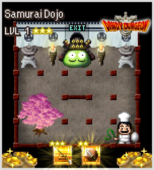 Wwwizzerdd's tweet image. Get Dandy!"Samurai Dojo" 23h56m Valid: U3Q814TO419TGHSKFM5C38F5 #dungeonspell 
Play yamadakun.jp/howtoplay/home…