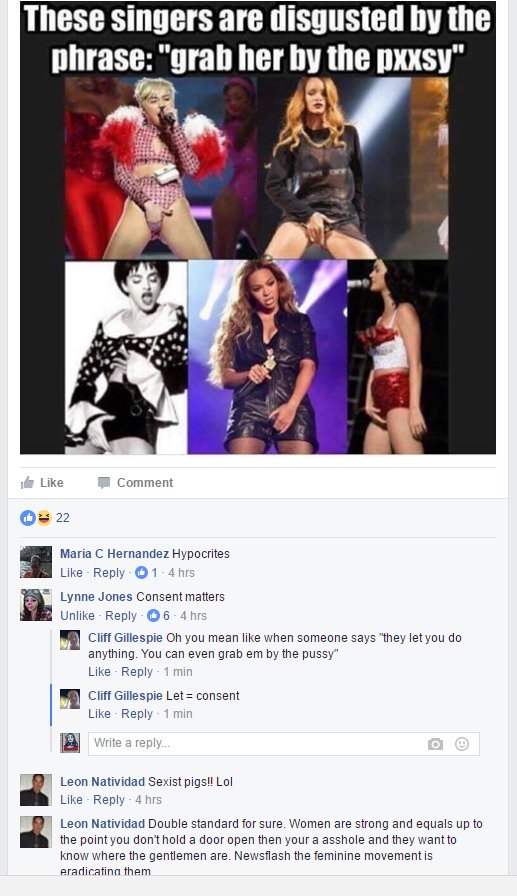 sister_kat's tweet photo. #ShareTheHate to #StopTheHate these are clips of conversations on a FB page that is about Repub, Dems & Liber. It is a free for all HATE https://t.co/tnkrRntYqU