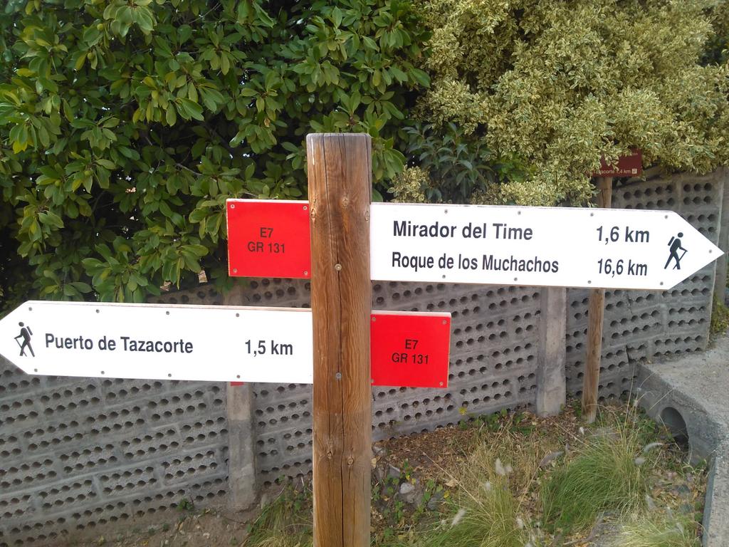 A bird's eye View looking over Tazacorte in the  canary Island La Palma