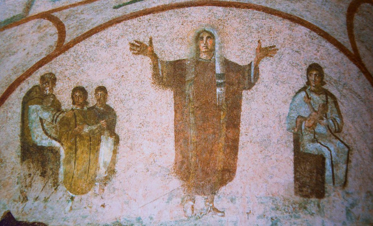 Mary87299229's tweet photo. I am the #motherofthechurch. I symbolize the one church of Christ, a church of authority and evangelization. https://t.co/neu5lwCwmB