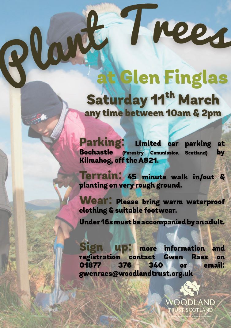 Take part in one of the most ambitious nature projects in Scotland! Join @WoodlandTrust for tree planting in <a href="/TheGTF/">GreatTrossachsForest</a> #NationalNatureReserve