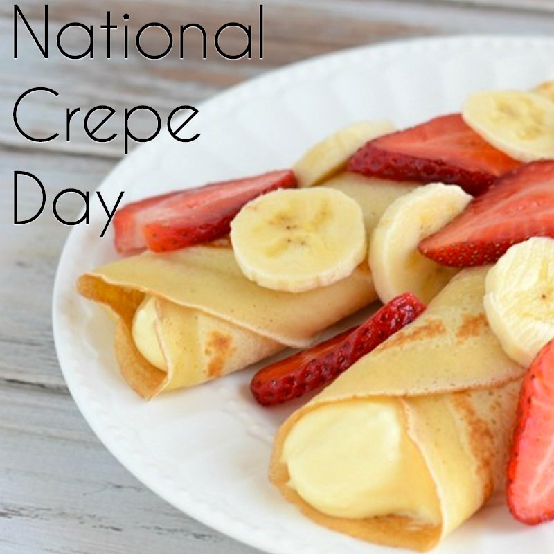GreenHillsStJoe's tweet photo. Crepes are lighter &amp; thinner than pancakes and are easy to roll and fill with sweet treats. What is your favorite way to eat crepes? https://t.co/qDi6LiZUfT