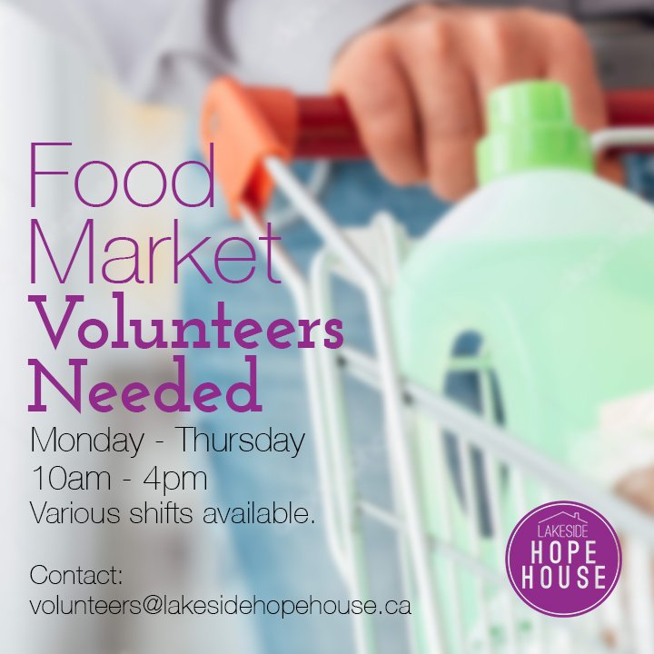 HopeHouseGuelph's tweet image. Join our Food Market Team! @GuelphChamber